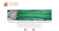 Desktop Screenshot of champagne-vincent-brochet.com